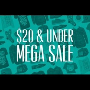 $20 and under sale!!!